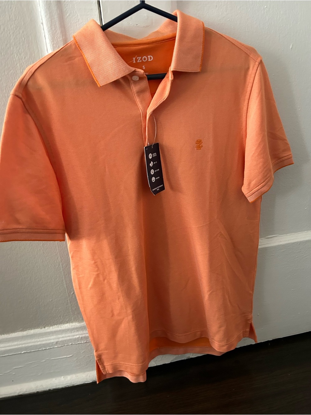 Izod Men’s Peach-Orange Polo Shirt